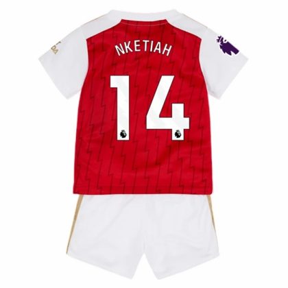 Arsenal Nketiah 14 Heimtrikot Kit Kinder 2023 2024