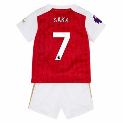 Arsenal Saka 7 Heimtrikot Kit Kinder 2023 2024