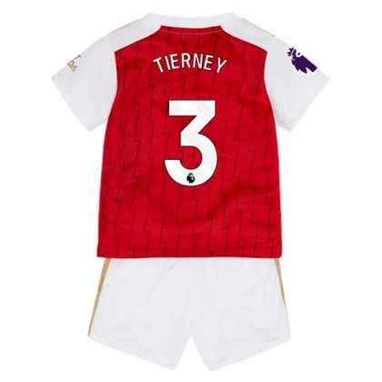 Arsenal Tierney 3 Heimtrikot Kit Kinder 2023 2024