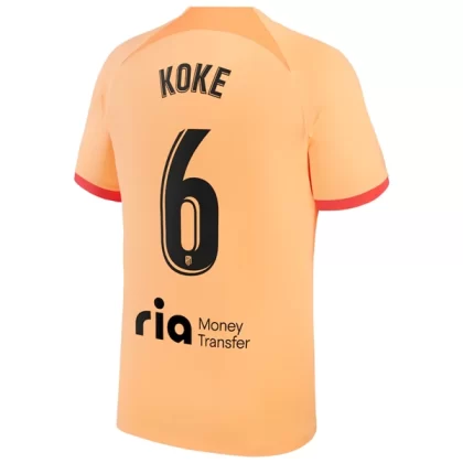 Atlético Madrid Fußballtrikots 2022-23 Koke 6 3. trikot