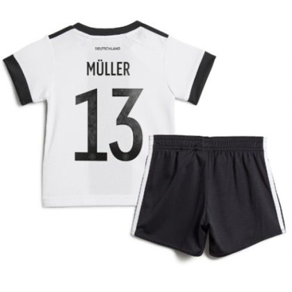 Deutschland Thomas Muller 13 Heimtrikot Kit Kinder 2022