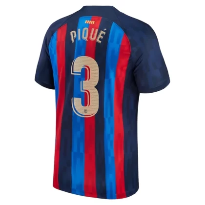 FC Barcelona Fußballtrikots 2022-23 Gerard Piqué 3 Heimtrikot