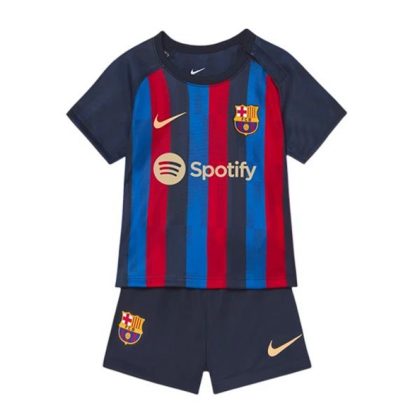 FC Barcelona Heimtrikot Kit Kinder 2022-23