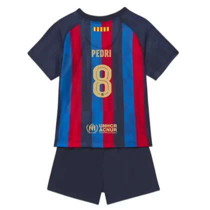 FC Barcelona Trikotsatz Kinder 2022-23 Pedri 8 Heimtrikot