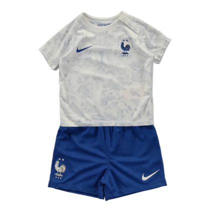 Frankreich Auswärtstrikot Kit Kinder 2022