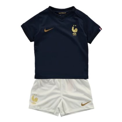 Frankreich Heimtrikot Kit Kinder 2022