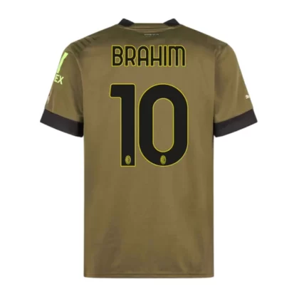 Günstige AC Milan Brahim 10 3. Ausweichtrikot 2022-23