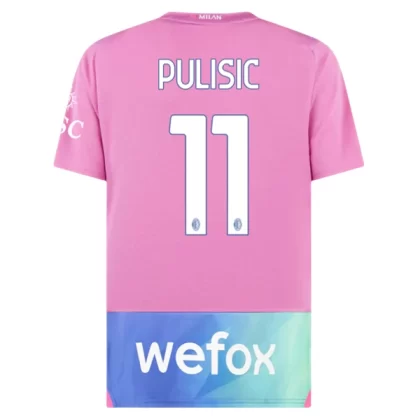 Günstige AC Milan Christian Pulisic 11 3. Ausweichtrikot 2023/24