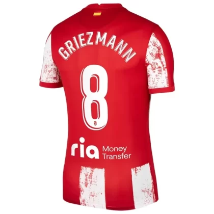 Günstige Atlético Madrid Antoine Griezmann 8 Heimtrikot 2021-22