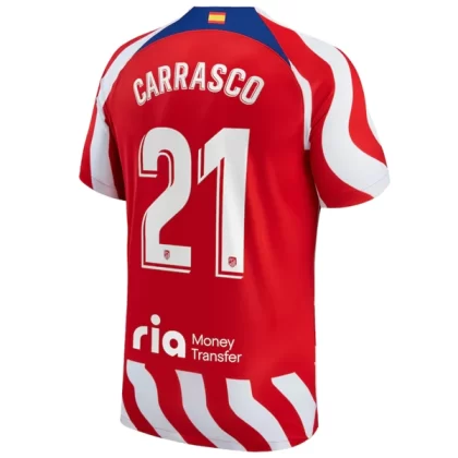 Günstige Atlético Madrid Carrasco 21 Heimtrikot 2022-23