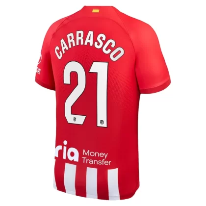 Günstige Atlético Madrid Carrasco 21 Heimtrikot 2023/24