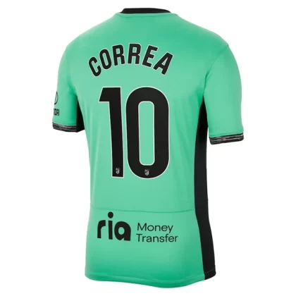 Günstige Atlético Madrid Correa 10 3. Ausweichtrikot 2023/24