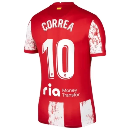 Günstige Atlético Madrid Correa 10 Heimtrikot 2021-22