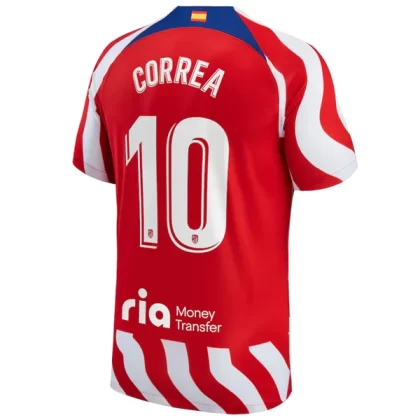 Günstige Atlético Madrid Correa 10 Heimtrikot 2022-23