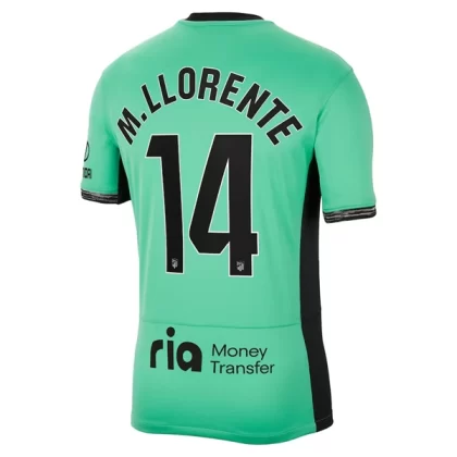 Günstige Atlético Madrid M. Marcos Llorente 14 3. Ausweichtrikot 2023/24