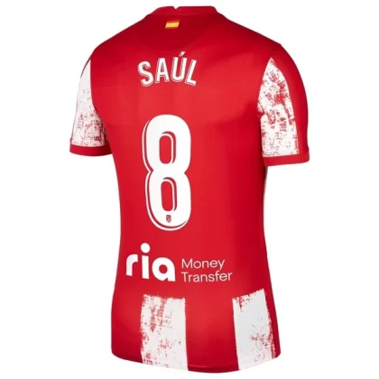 Günstige Atlético Madrid Saúl Ñíguez 8 Heimtrikot 2021-22