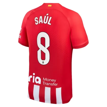 Günstige Atlético Madrid Saúl Ñíguez 8 Heimtrikot 2023/24