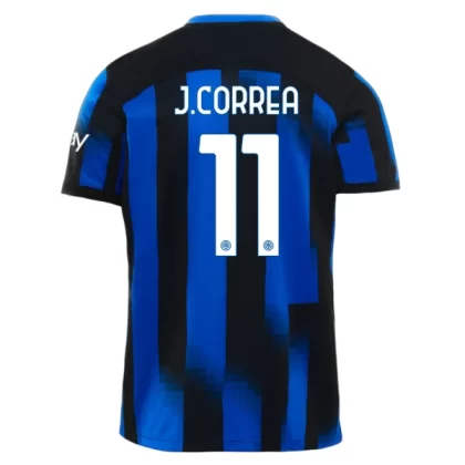 Günstige Inter Milan J.Correa 11 Heimtrikot 2023/24