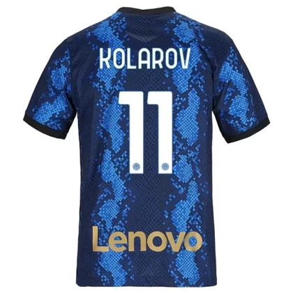 Günstige Inter Milan Kolarov 11 Heimtrikot 2021-22