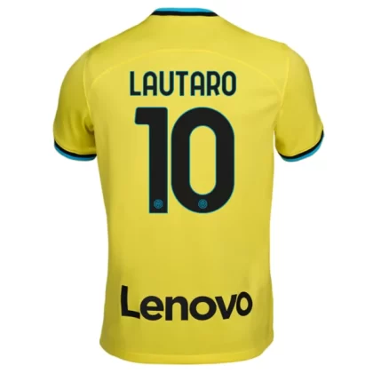 Günstige Inter Milan Lautaro Martínez 10 3. Ausweichtrikot 2022-23