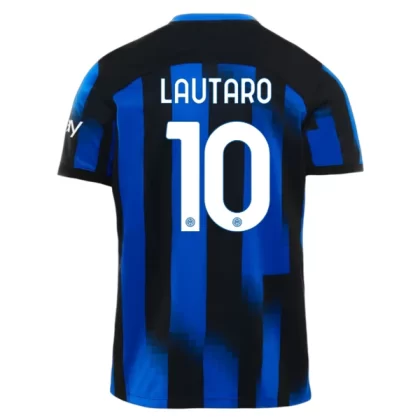 Günstige Inter Milan Lautaro Martínez 10 Heimtrikot 2023/24