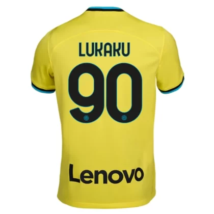 Günstige Inter Milan Romelu Lukaku 90 3. Ausweichtrikot 2022-23