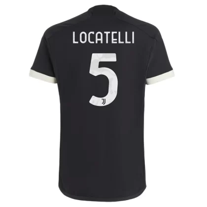 Günstige Juventus Locatelli 5 3. Ausweichtrikot 2023/24