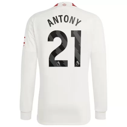 Günstige Manchester United Antony 21 Langarm 3. Ausweichtrikot 2023/24