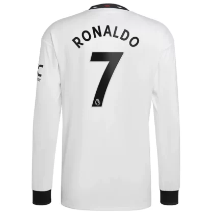 Günstige Manchester United Cristiano Ronaldo 7 Langarm Auswärtstrikot 2022-23