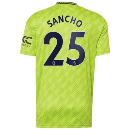 Günstige Manchester United Jadon Sancho 25 3. Ausweichtrikot 2022-23