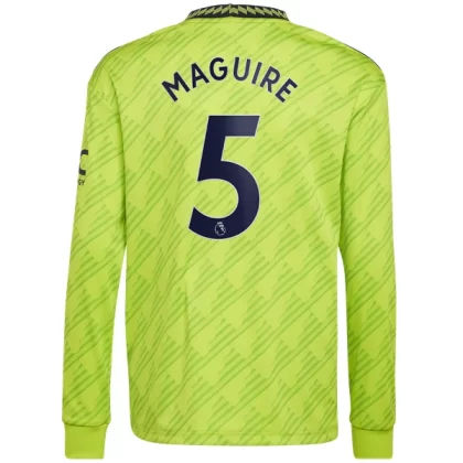 Günstige Manchester United Maguire 5 Langarm 3. Ausweichtrikot 2022-23