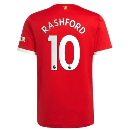 Günstige Manchester United Marcus Rashford 10 Heimtrikot 2021-22