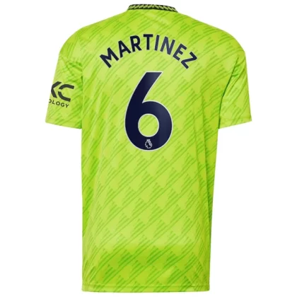 Günstige Manchester United Martinez 6 3. Ausweichtrikot 2022-23