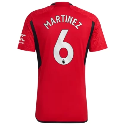 Günstige Manchester United Martinez 6 Heimtrikot 2023/24