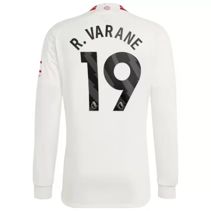 Günstige Manchester United R. Varane 19 Langarm 3. Ausweichtrikot 2023/24