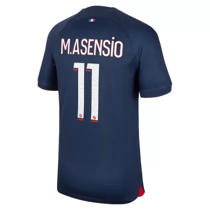 Günstige Paris Saint Germain PSG M.Asensio 11 Heimtrikot 2023/24