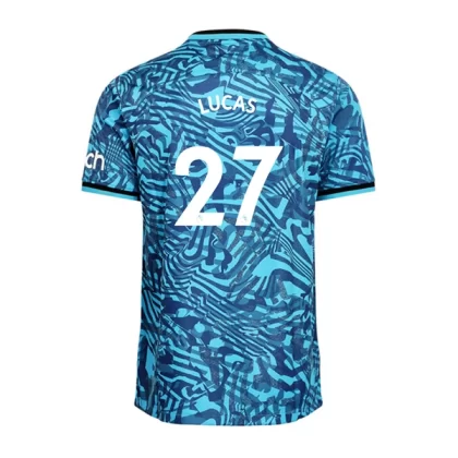 Günstige Tottenham Hotspur Lucas 27 3. Ausweichtrikot 2022-23