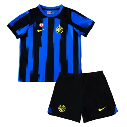 Inter Milan Heimtrikot Kit Kinder 2023 2024