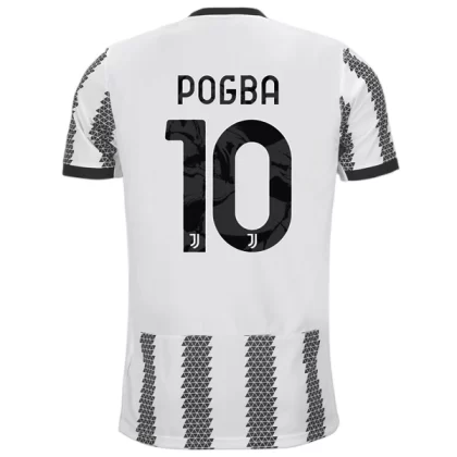 Juventus Fußballtrikots 2022-23 Paul Pogba 10 Heimtrikot