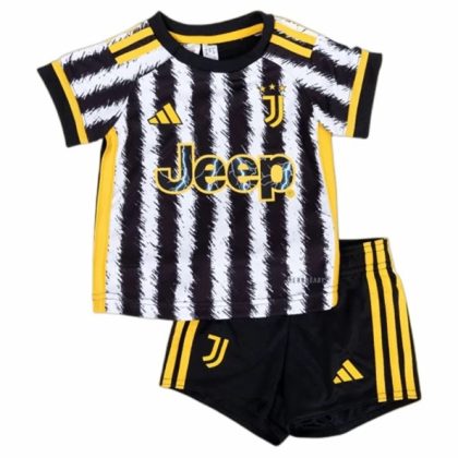 Juventus Heimtrikot Kit Kinder 2023 2024
