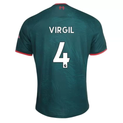 Liverpool Fußballtrikots 2022-23 Virgil van Dijk 4 3. trikot