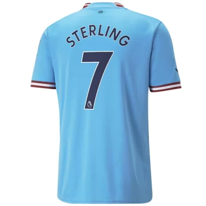 Manchester City Fußballtrikots 2022-23 Raheem Sterling 7 Heimtrikot