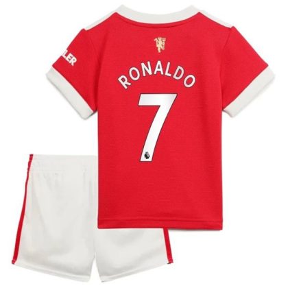 Manchester United Cristiano Ronaldo 7 Heimtrikot Kit Kinder 2021-22