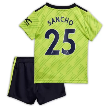 Manchester United Trikotsatz Kinder 2022-23 Jadon Sancho 25 3. trikot