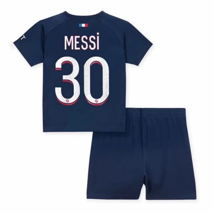 Paris Saint Germain PSG Lionel Messi 30 Heimtrikot Kit Kinder 2023 2024