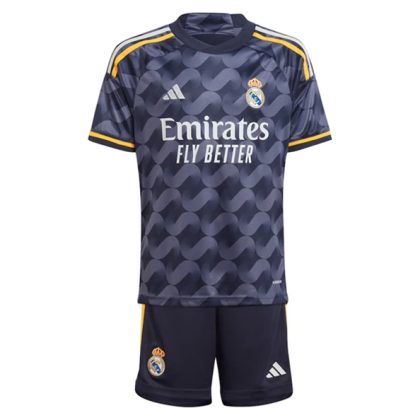 Real Madrid Auswärtstrikot Kit Kinder 2023 2024