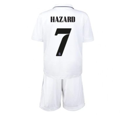 Real Madrid Eden Hazard 7 Heimtrikot Kit Kinder 2022-23