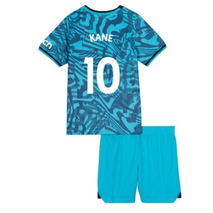 Tottenham Hotspur Harry Kane 10 3. trikot Kit Kinder 2022-23