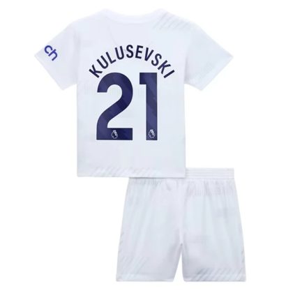 Tottenham Hotspur Kulusevski 21 Heimtrikot Kit Kinder 2023 2024