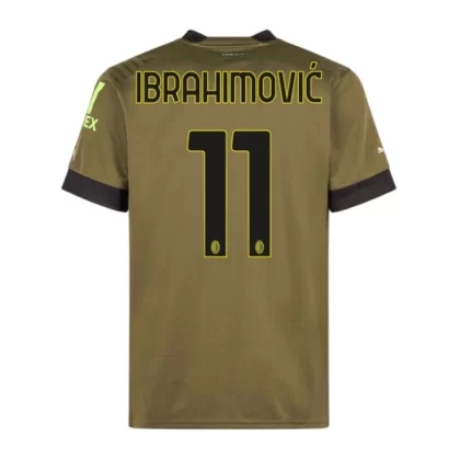AC Milan 2022-23 Zlatan Ibrahimović 11 3. trikot